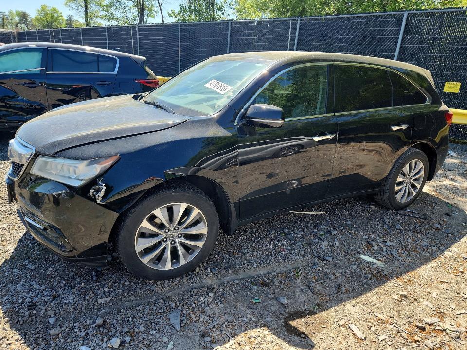 Auction sale of the 2014 Acura Mdx, vin: 5FRYD4H43EB023110, lot number: 47787616