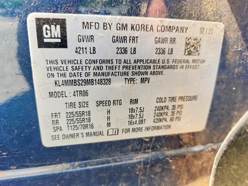 Продажа на аукционе авто 2021 Buick Encore Gx, vin: KL4MMBS29MB148328, номер лота: 47005326