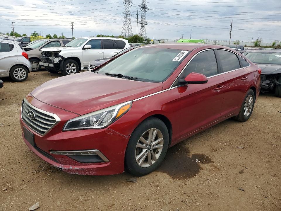 51708146 :رقم المزاد ، 5NPE24AF8FH131246 vin ، 2015 Hyundai Sonata مزاد بيع