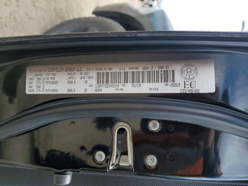 Продажа на аукционе авто 2014 Ram 1500, vin: 1C6RR7FG5ES459103, номер лота: 50066816
