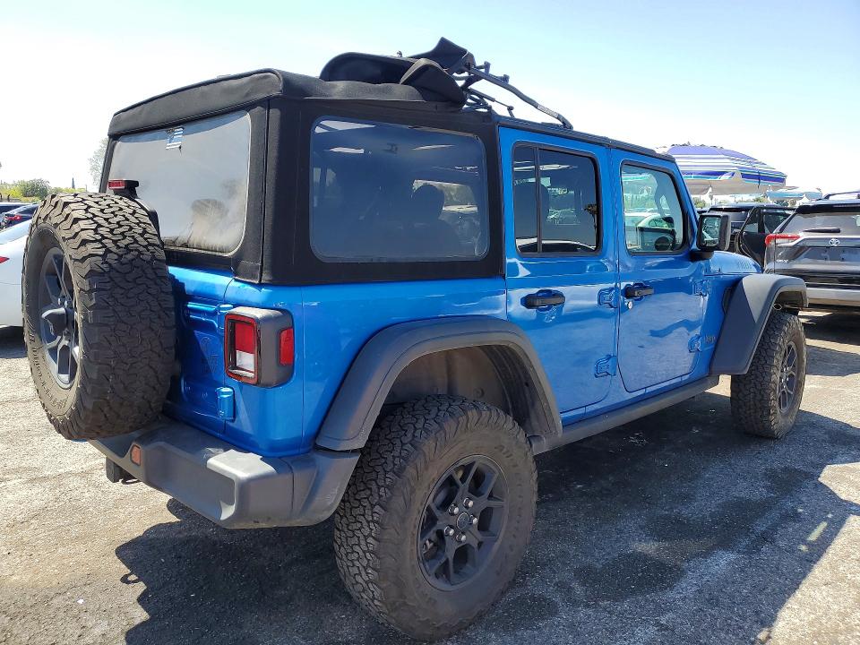 2024 Jeep Wrangler მანქანა იყიდება აუქციონზე, vin: 1C4RJXN60RW194775, აუქციონის ნომერი: 49178846