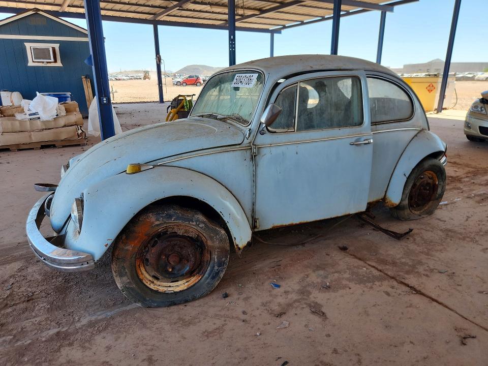 50843186 :رقم المزاد ، 119873297 vin ، 1969 Volkswagen Beetle مزاد بيع