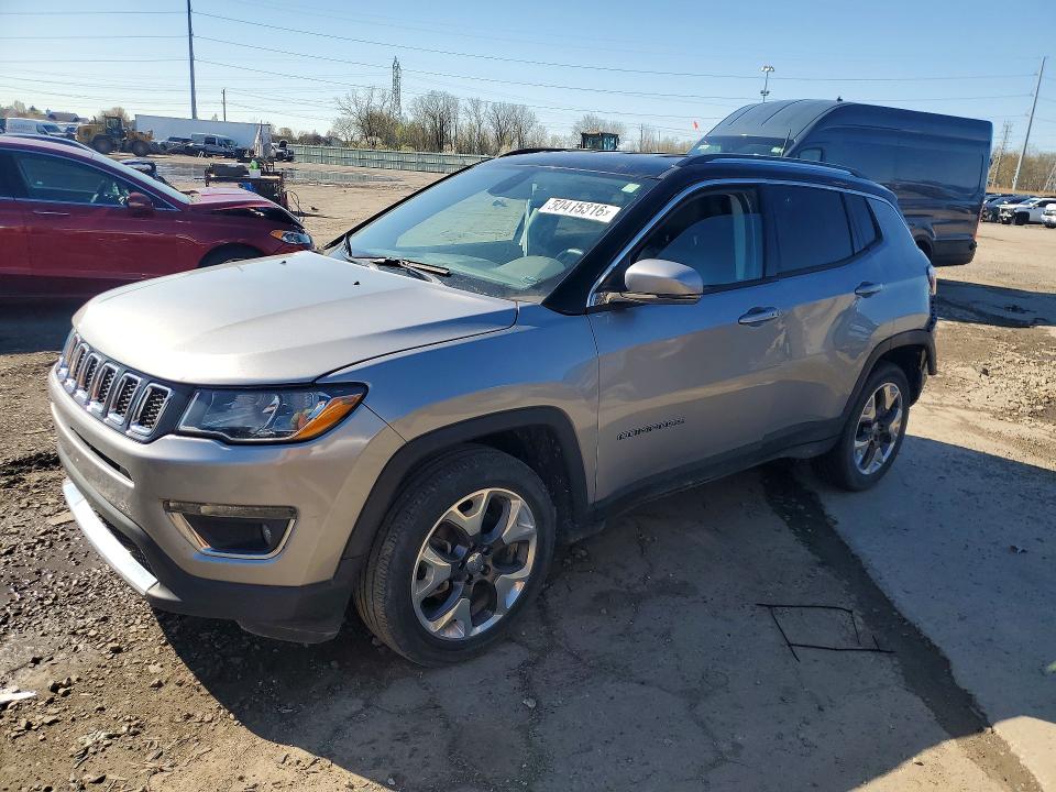 2020 Jeep Compass მანქანა იყიდება აუქციონზე, vin: 3C4NJDCB6LT167350, აუქციონის ნომერი: 50415316