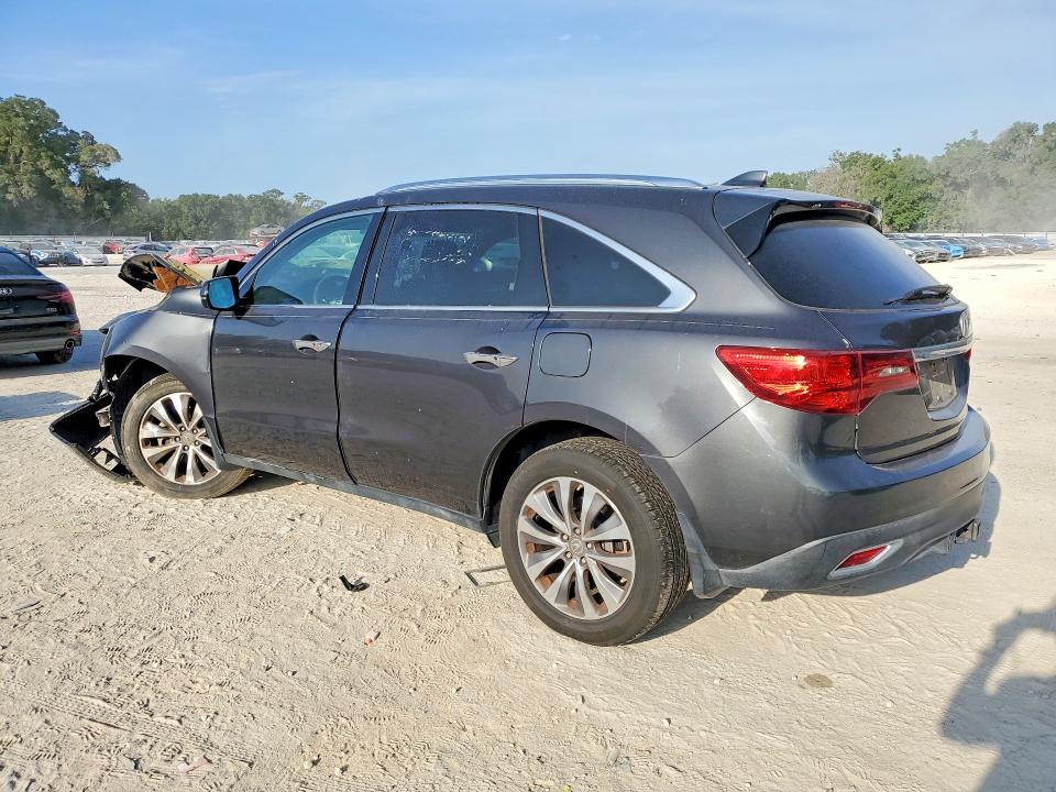 51345446 :رقم المزاد ، 5FRYD4H4XEB016381 vin ، 2014 Acura Mdx مزاد بيع