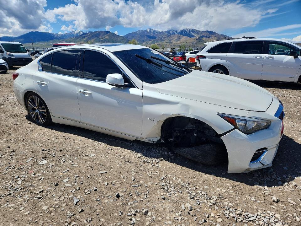2019 Infiniti Q50 მანქანა იყიდება აუქციონზე, vin: JN1EV7AP3KM510689, აუქციონის ნომერი: 49656486