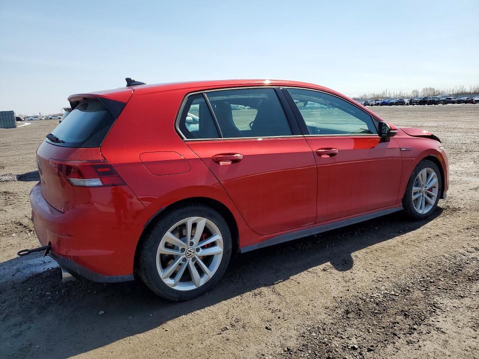 2022 Volkswagen Gti მანქანა იყიდება აუქციონზე, vin: WVWW87CD9NW122662, აუქციონის ნომერი: 49274506