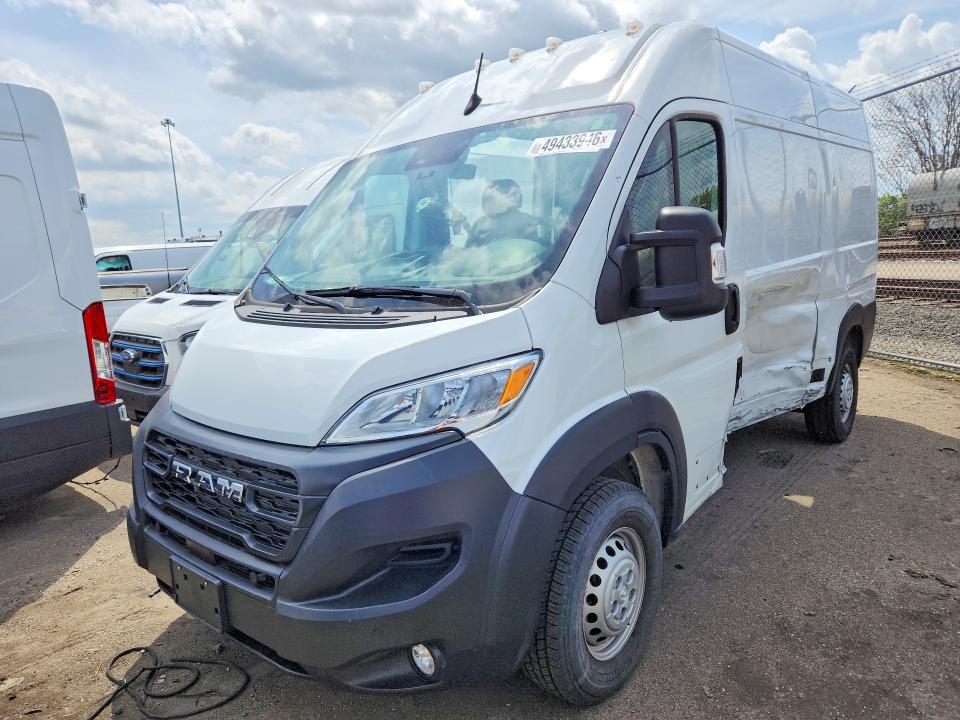 49433946 :رقم المزاد ، 3C6LRVCG4SE517439 vin ، 2025 Ram Promaster 2500 مزاد بيع