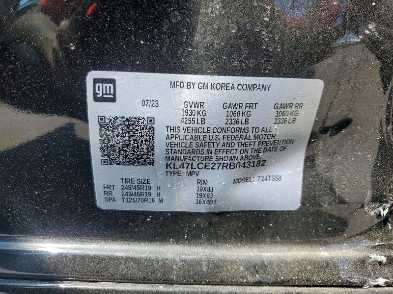 Aukcja sprzedaży 2024 Buick Envista, vin: KL47LCE27RB043182, numer aukcji: 49622356