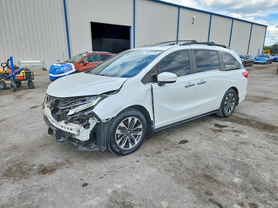 Продажа на аукционе авто 2021 Honda Odyssey, vin: 5FNRL6H71MB021188, номер лота: 50276796
