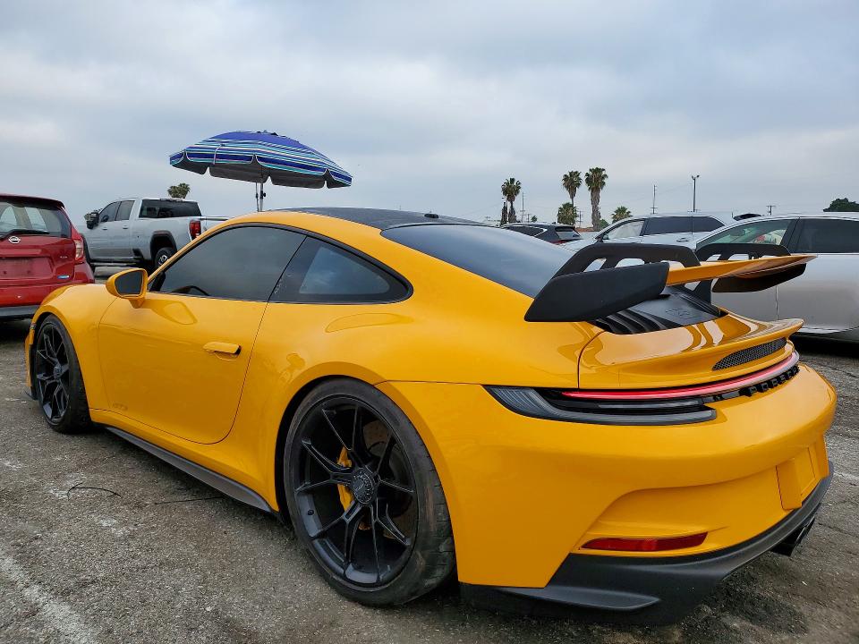 2022 Porsche 911 მანქანა იყიდება აუქციონზე, vin: WP0AC2A99NS270649, აუქციონის ნომერი: 49484326