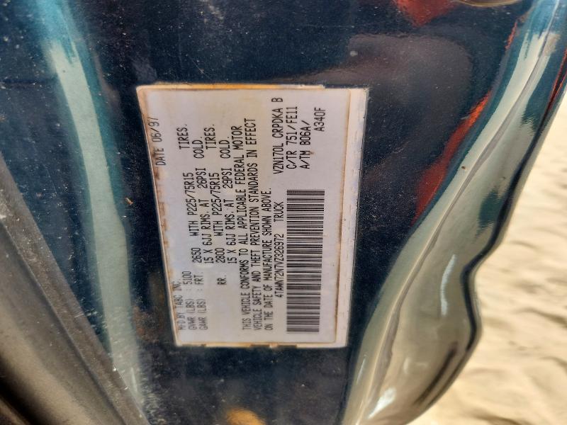 Aukcja sprzedaży 1997 Toyota Tacoma, vin: 4TAWN72N7VZ326972, numer aukcji: 51563856