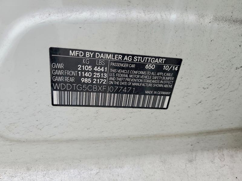 Продаж на аукціоні авто 2015 Mercedes-benz Gla, vin: WDDTG5CBXFJ077471, номер лоту: 50175776