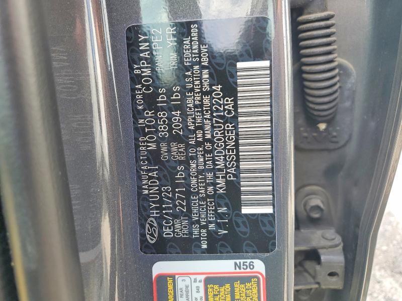 2024 Hyundai Elantra მანქანა იყიდება აუქციონზე, vin: KMHLM4DG0RU712204, აუქციონის ნომერი: 49766616