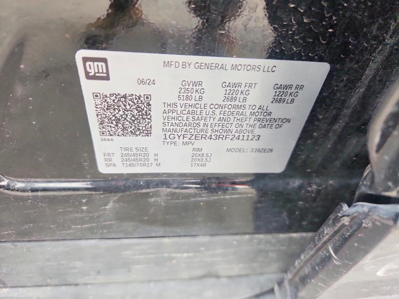 Aukcja sprzedaży 2024 Cadillac Xt4, vin: 1GYFZER43RF241123, numer aukcji: 51945676