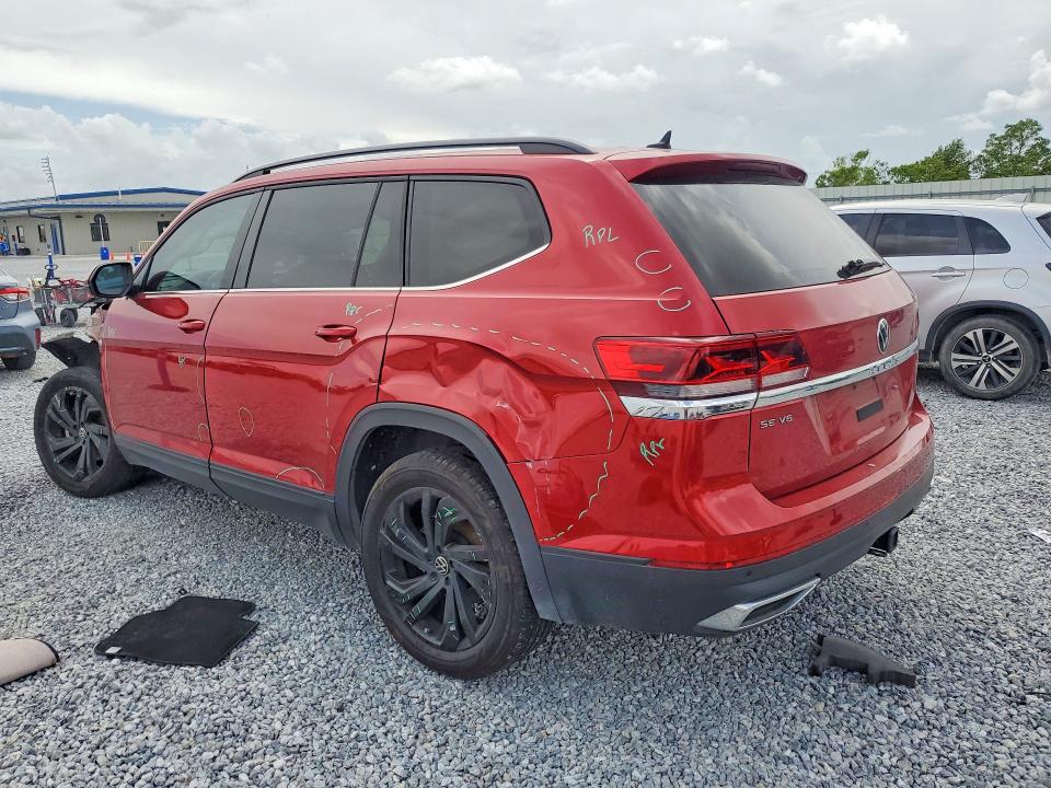 2022 Volkswagen Atlas მანქანა იყიდება აუქციონზე, vin: 1V2WR2CA1NC527470, აუქციონის ნომერი: 49410076