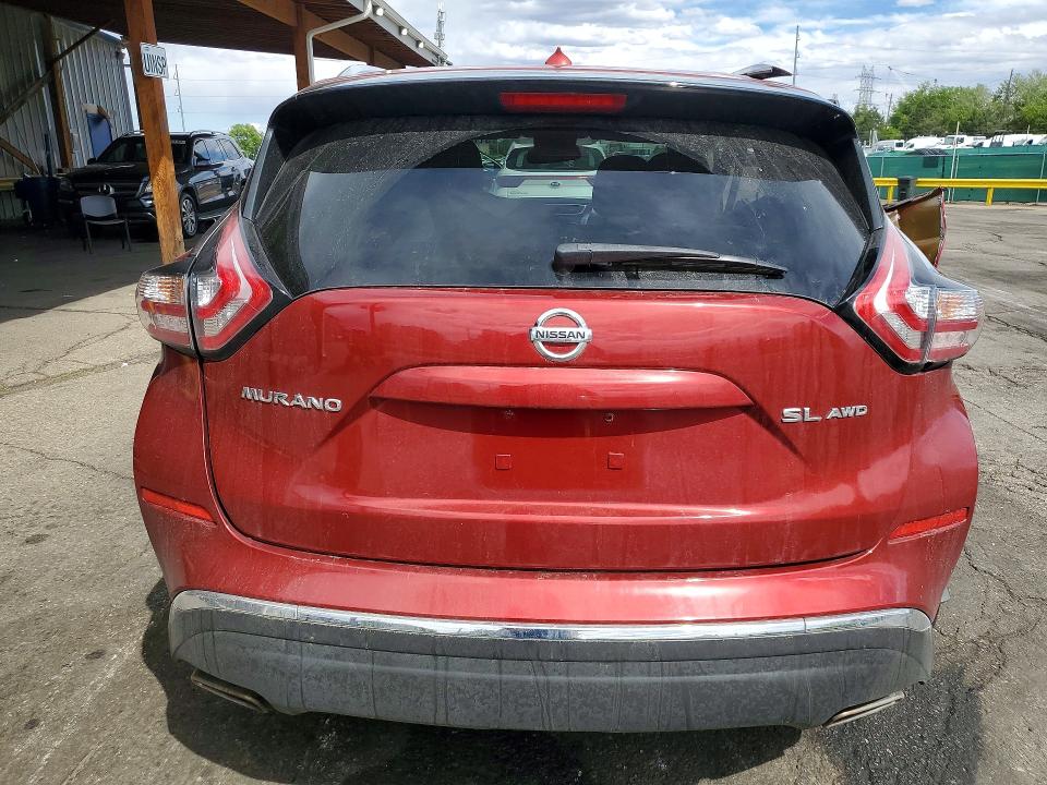Aukcja sprzedaży 2015 Nissan Murano, vin: 5N1AZ2MH2FN212170, numer aukcji: 51105876