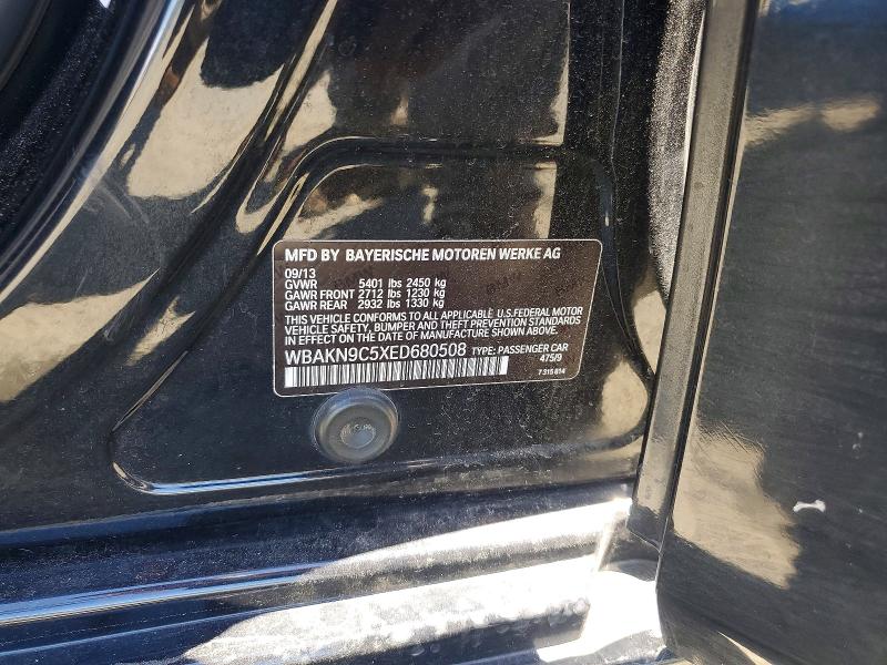 Продаж на аукціоні авто 2014 Bmw 550, vin: WBAKN9C5XED680508, номер лоту: 49596976