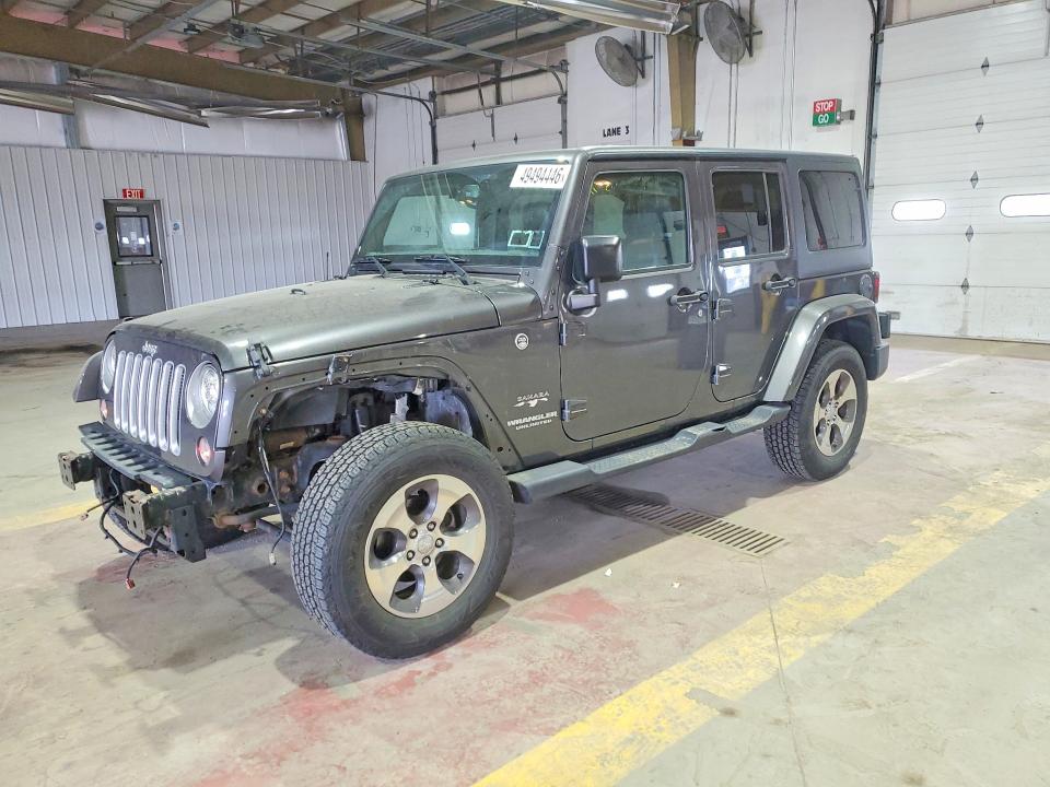 Продаж на аукціоні авто 2017 Jeep Wrangler Unlimited, vin: 1C4HJWEG0HL629809, номер лоту: 49494446