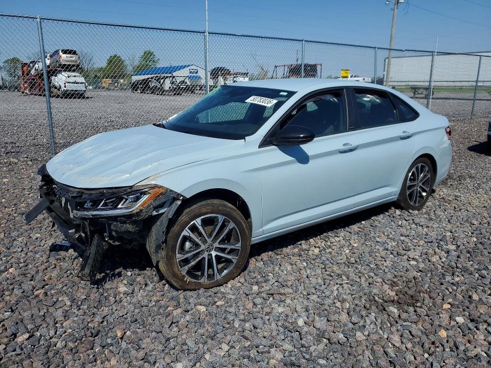 50783036 :رقم المزاد ، 3VWBX7BU2SM035438 vin ، 2025 Volkswagen Jetta مزاد بيع