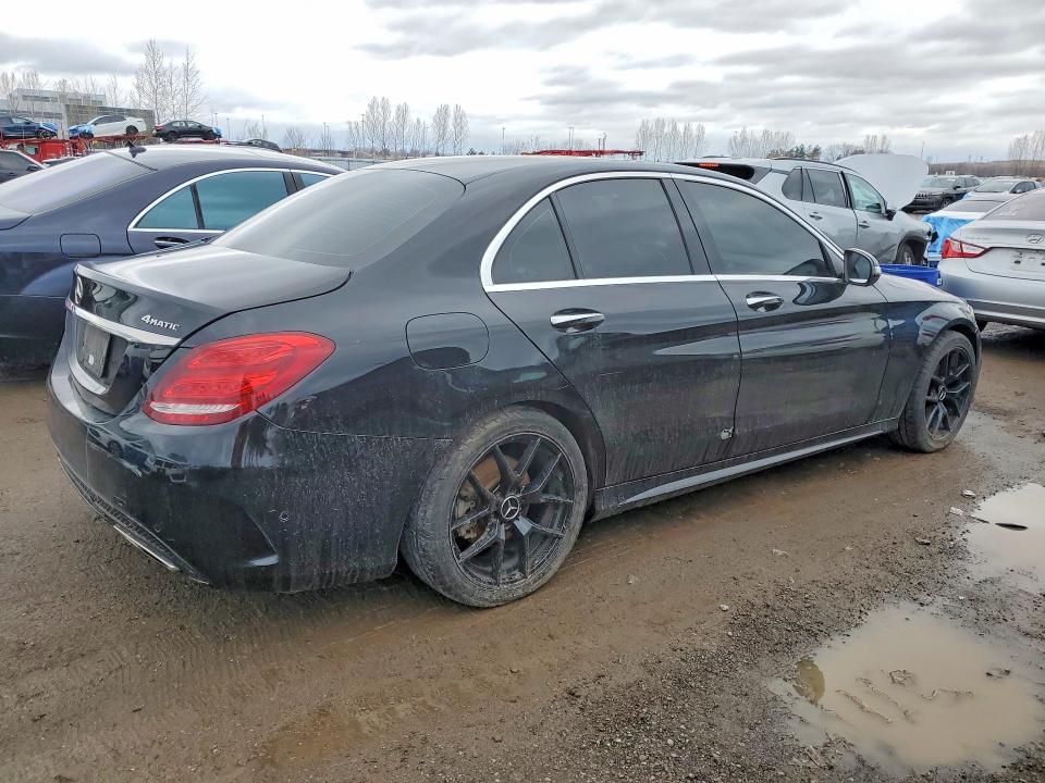49609376 :رقم المزاد ، 55SWF4KB0HU188237 vin ، 2017 Mercedes-benz C مزاد بيع