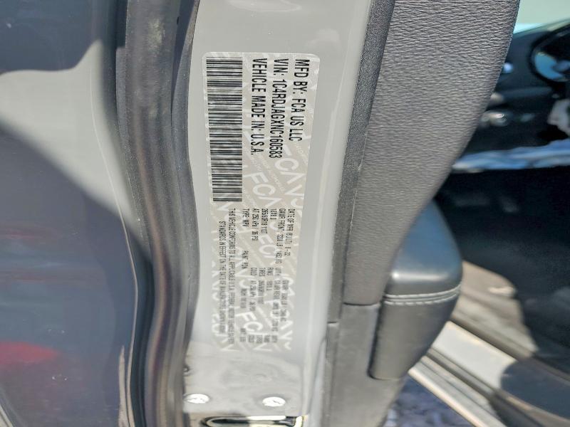 Aukcja sprzedaży 2022 Dodge Durango, vin: 1C4RDJAGXNC160583, numer aukcji: 50712156
