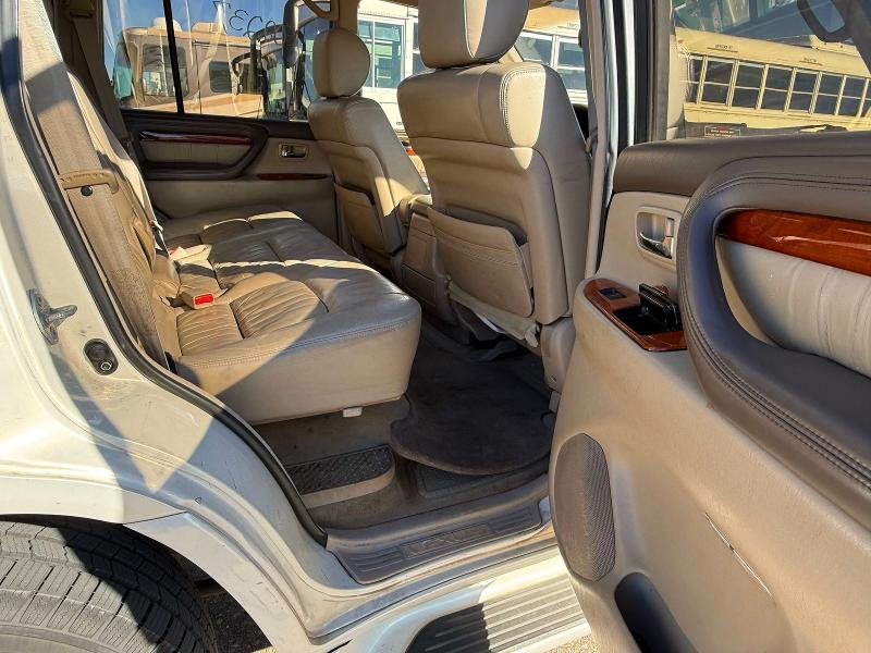 50758396 :رقم المزاد ، JT6HT00W9W0023792 vin ، 1998 Lexus Lx مزاد بيع