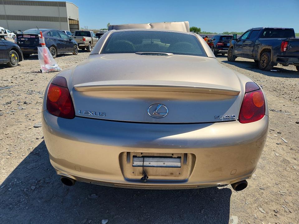 Aukcja sprzedaży 2004 Lexus Sc, vin: JTHFN48Y540050393, numer aukcji: 50302866