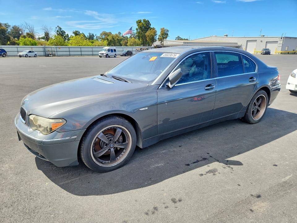 Продажа на аукционе авто 2005 Bmw 745, vin: WBAGN63565DS57378, номер лота: 49023676