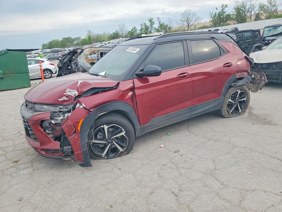 2022 Chevrolet Trailblazer მანქანა იყიდება აუქციონზე, vin: KL79MTSL5NB137433, აუქციონის ნომერი: 50106666