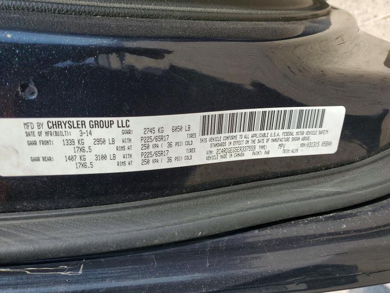 Aukcja sprzedaży 2014 Dodge Grand Caravan, vin: 2C4RDGEG5ER337559, numer aukcji: 51653526