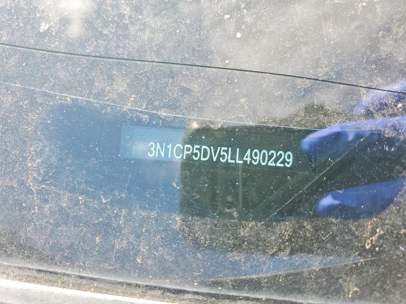 2020 Nissan Kicks მანქანა იყიდება აუქციონზე, vin: 3N1CP5DV5LL490229, აუქციონის ნომერი: 50233696