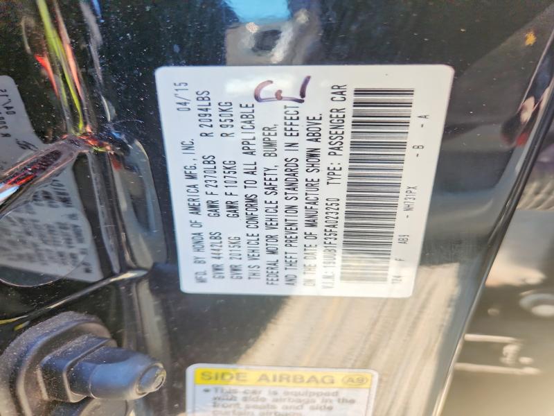Aukcja sprzedaży 2015 Acura Tlx, vin: 19UUB1F35FA023250, numer aukcji: 50800826