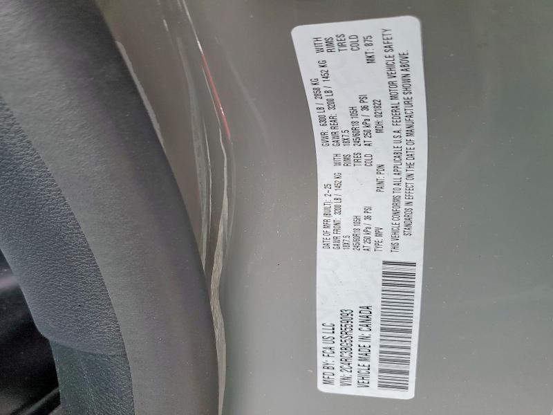 48912706 :رقم المزاد ، 2C4RC3BG5SR559093 vin ، 2025 Chrysler Pacifica مزاد بيع