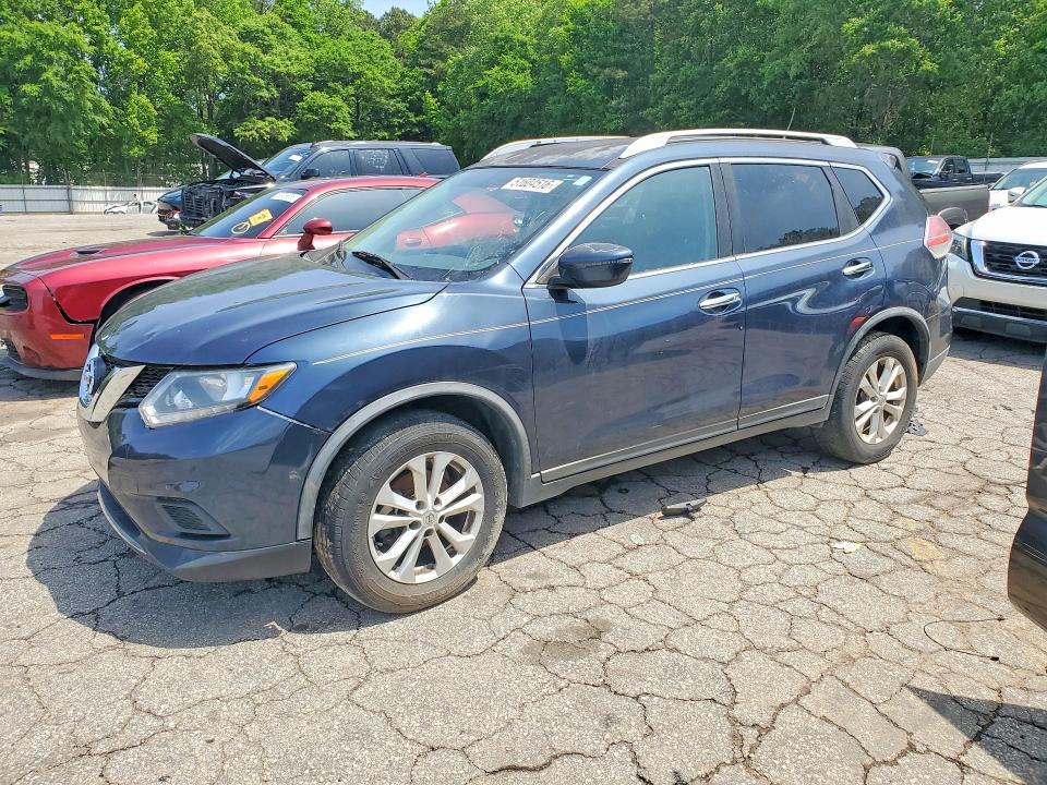 Auction sale of the 2016 Nissan Rogue, vin: KNMAT2MV7GP673415, lot number: 51604516
