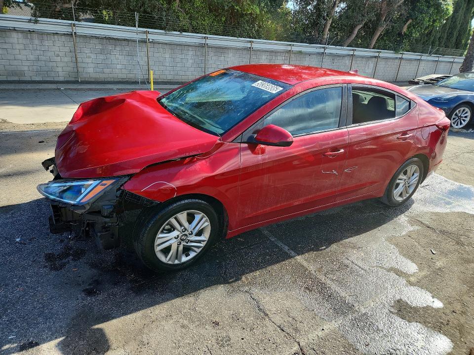 Auction sale of the 2019 Hyundai Elantra, vin: KMHD84LF2KU745826, lot number: 50369686