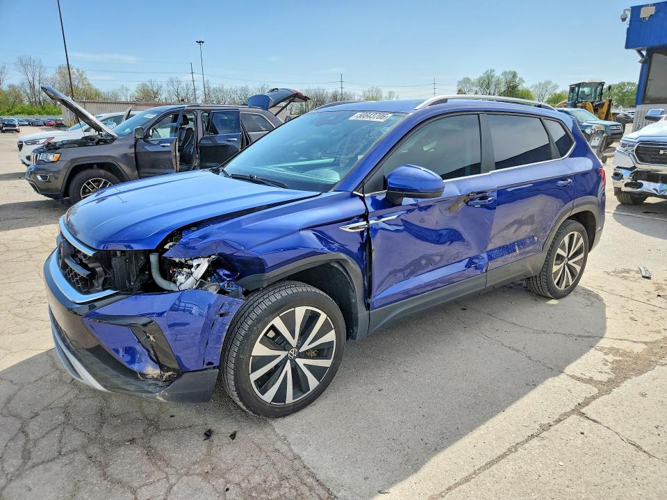 50843706 :رقم المزاد ، 3VVEX7B2XPM306947 vin ، 2023 Volkswagen Taos مزاد بيع