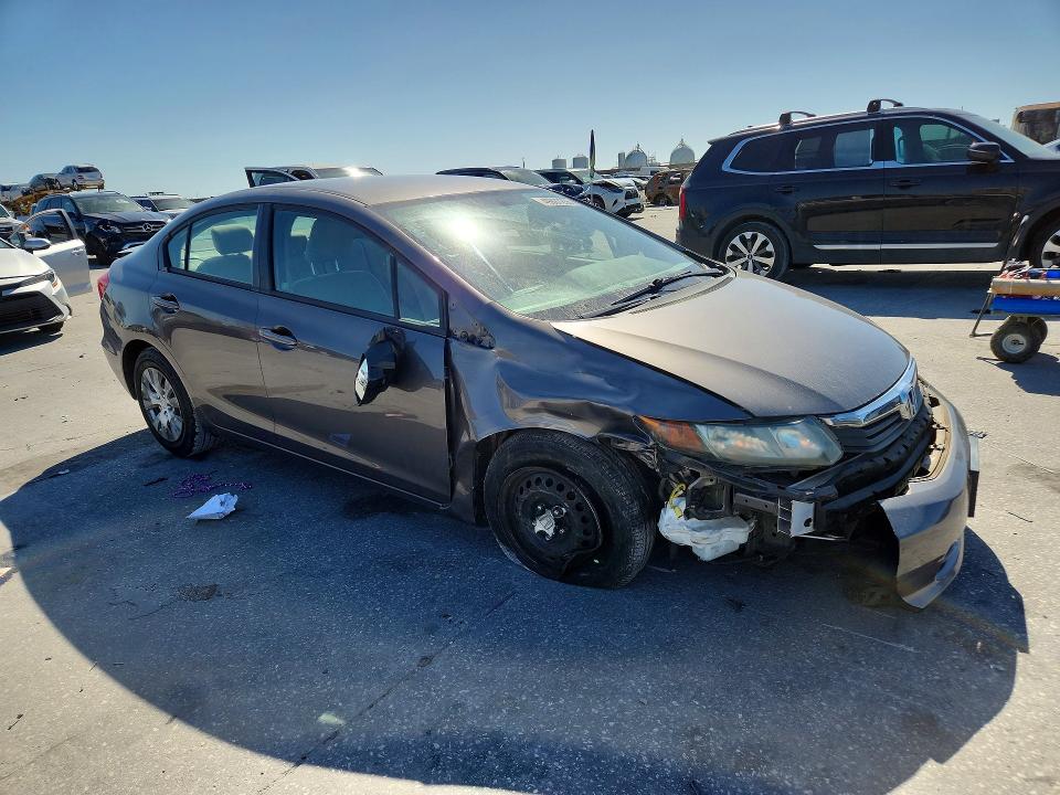 Aukcja sprzedaży 2012 Honda Civic Lx, vin: 19XFB2F58CE105321, numer aukcji: 49887236
