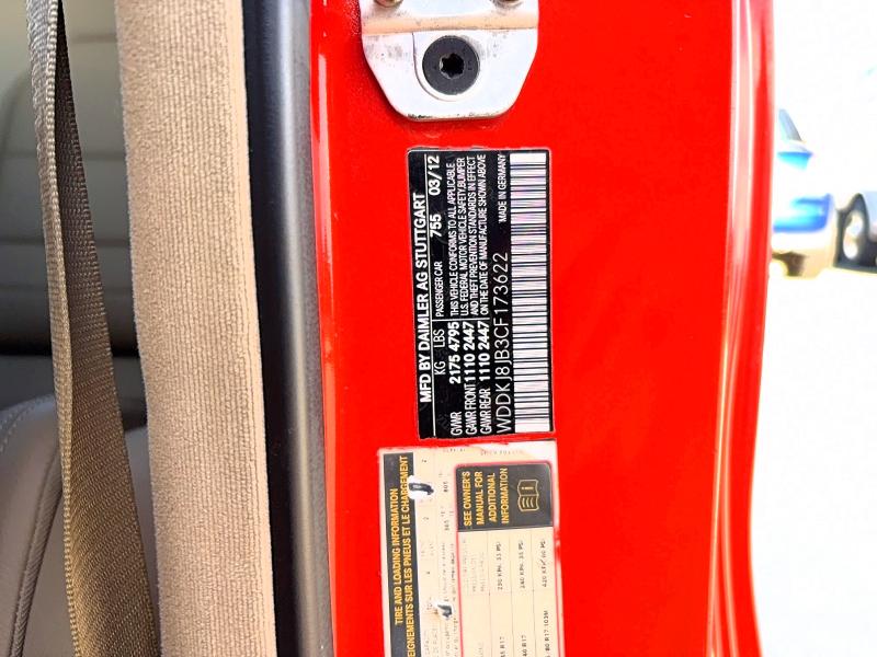 Aukcja sprzedaży 2012 Mercedes-benz E, vin: WDDKJ8JB3CF173622, numer aukcji: 48635326