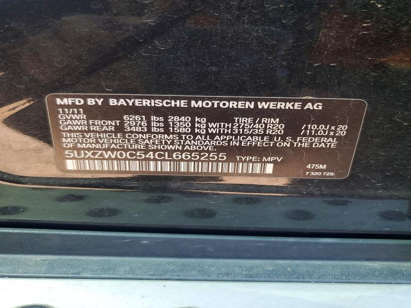 Продажа на аукционе авто 2012 Bmw X5, vin: 5UXZW0C54CL665255, номер лота: 52089836