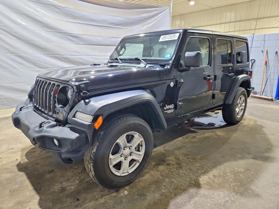 Auction sale of the 2019 Jeep Wrangler Unlimited, vin: 1C4HJXDG0KW532428, lot number: 48972626