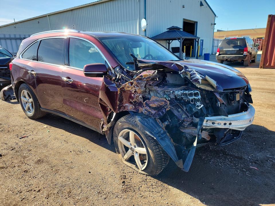 2014 Acura Mdx მანქანა იყიდება აუქციონზე, vin: 5FRYD4H84EB506012, აუქციონის ნომერი: 79821735