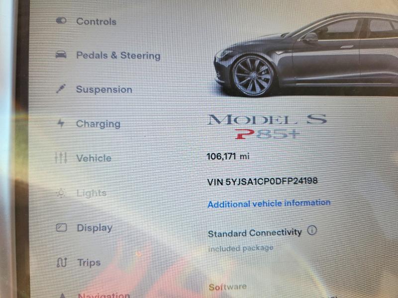 Aukcja sprzedaży 2013 Tesla Model S, vin: 5YJSA1CP0DFP24198, numer aukcji: 49850996