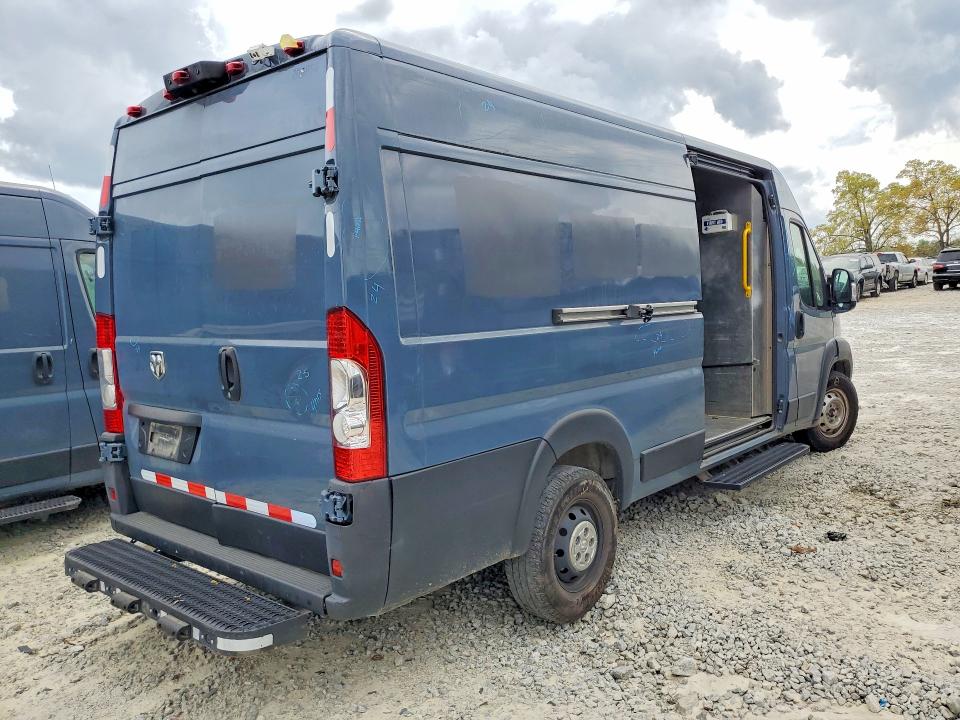 46480726 :رقم المزاد ، 3C6MRVJG9ME580384 vin ، 2021 Ram Promaster 3500 مزاد بيع