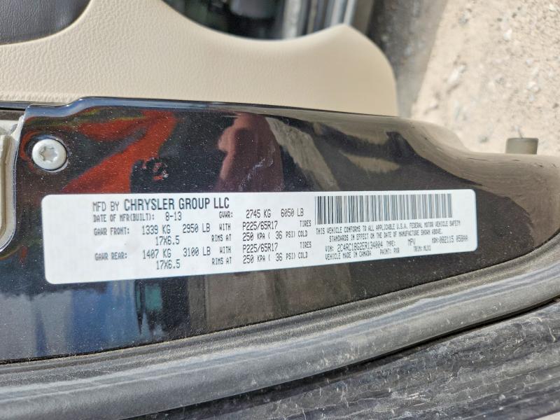 49587736 :رقم المزاد ، 2C4RC1BG2ER134004 vin ، 2014 Chrysler Town & Country مزاد بيع