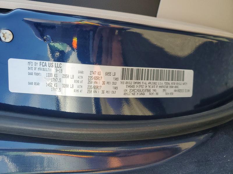 Продаж на аукціоні авто 2020 Chrysler Voyager, vin: 2C4RC1AG4LR107806, номер лоту: 49392106