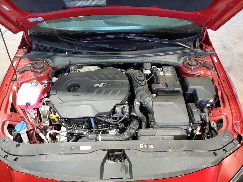 50370616 :رقم المزاد ، KMHLW4DK5SU026115 vin ، 2025 Hyundai Elantra N مزاد بيع