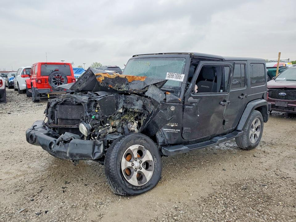 Aukcja sprzedaży 2017 Jeep Wrangler Unlimited, vin: 1C4BJWEG8HL591073, numer aukcji: 50961886