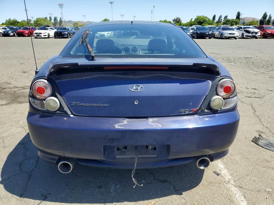 2003 Hyundai Tiburon მანქანა იყიდება აუქციონზე, vin: KMHHN65F03U017880, აუქციონის ნომერი: 49515606