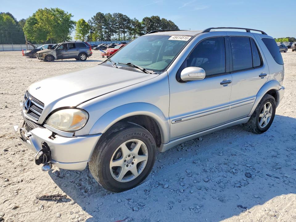 2002 Mercedes-benz Ml მანქანა იყიდება აუქციონზე, vin: 4JGAB75E72A324616, აუქციონის ნომერი: 49414516