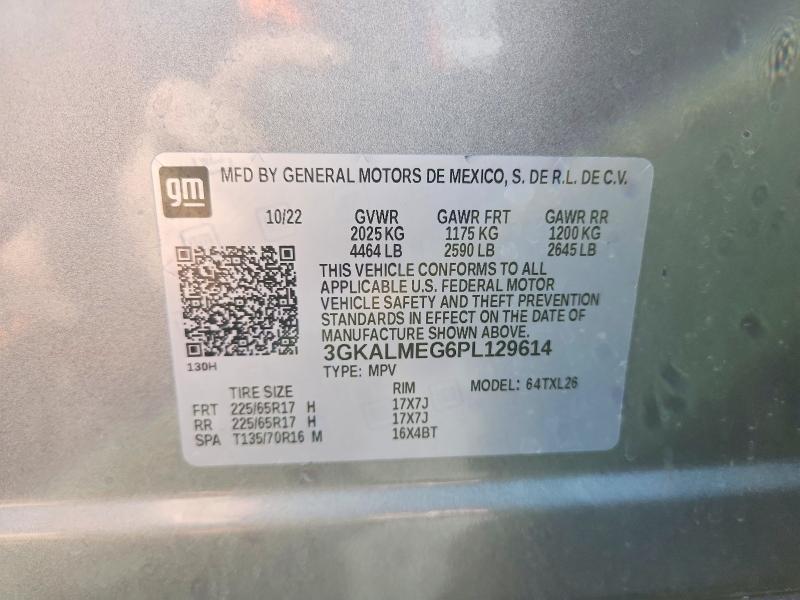 Aukcja sprzedaży 2023 Gmc Terrain, vin: 3GKALMEG6PL129614, numer aukcji: 49717176